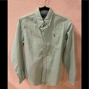 Ralph Lauren button down shirt, classic fit, size 6